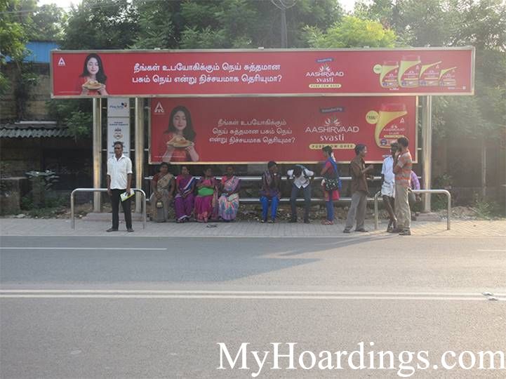 Advertising rates on Murari Hospital Opp Bus stop Chennai, Flex Banner Rates in TN